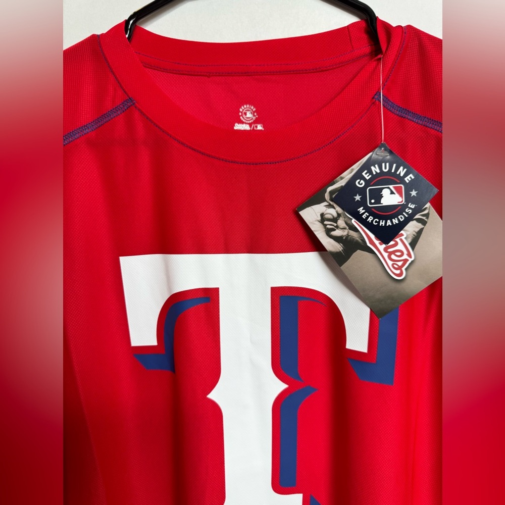 Stitches MLB Texas Rangers T-Shirt Large